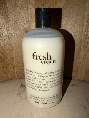 Philosophy Fresh Cream Shower Gel, Shampoo & Bubble Bath 480 mL / 16 fl. oz.